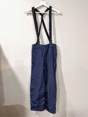 Patagonia Size 28 Navy Nylon Ski Snow Pants Suspenders Retro Gorpcore Style 8307